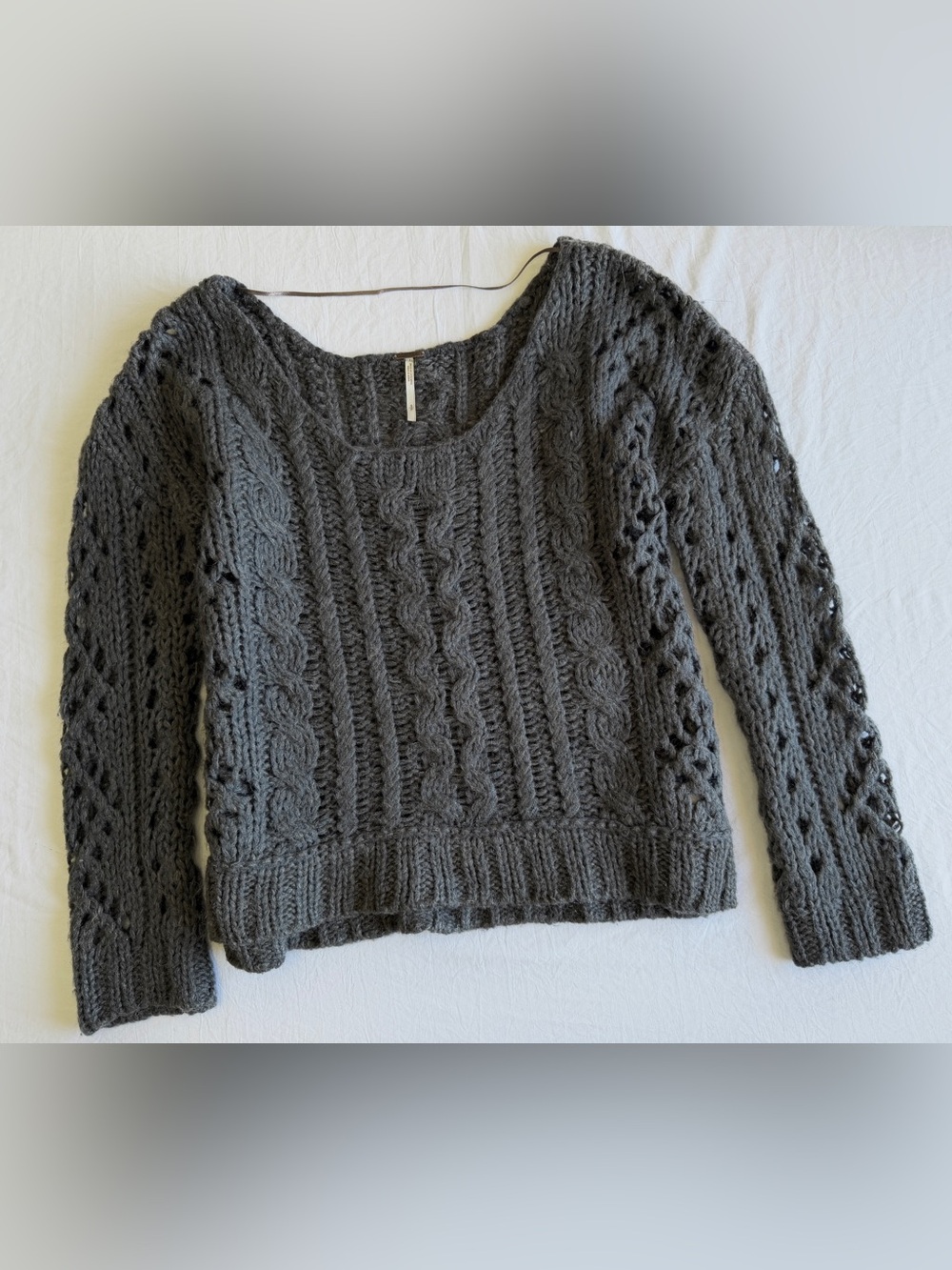 Free People Wool Mohair Blend Chunky Cable size S/P